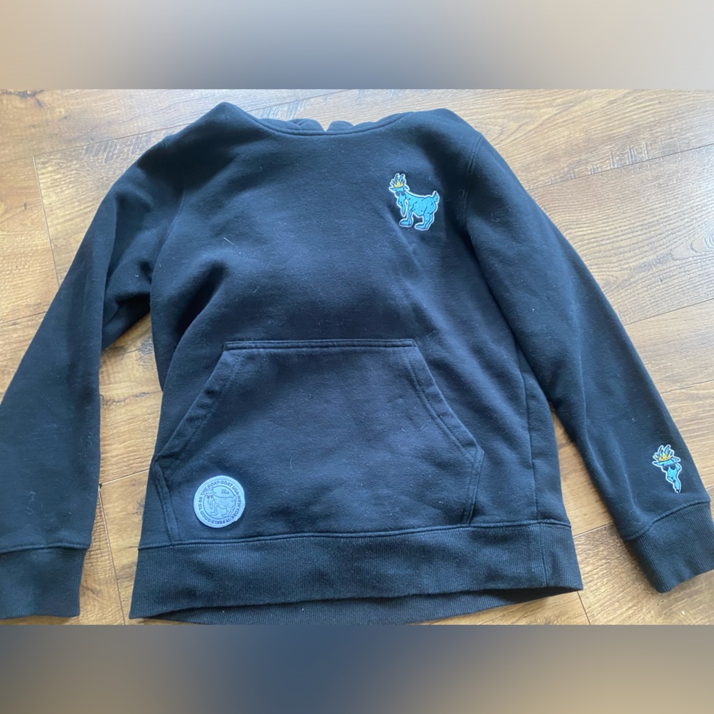 The G.O.A.T kids Xlarge hoodie